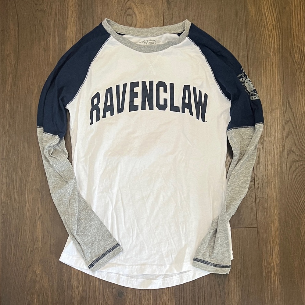 Ravenclaw Long Sleeve Raglan Baseball T Shirt Size Small